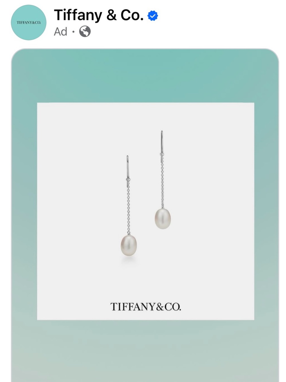 Tiffany & Co. Sterling Silver with Fresh Water Pearls